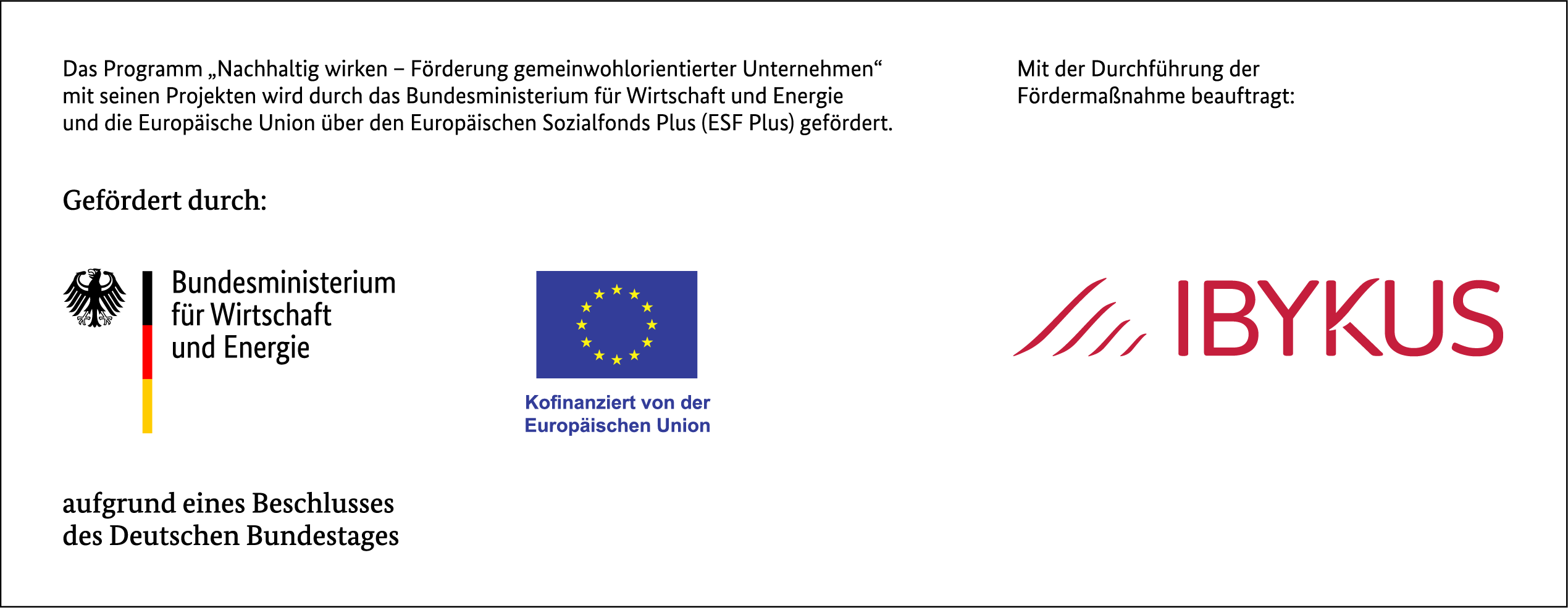 Logos Förderung